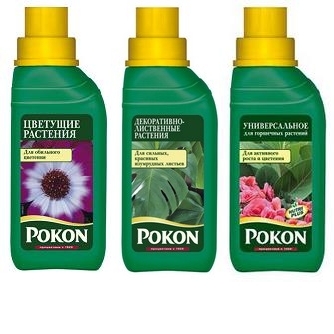 Универсальные и стандартные удобрения для комнатных растений Pokon