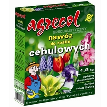Специальные гранулированные удобрения польской марки Agrecol для луковичных