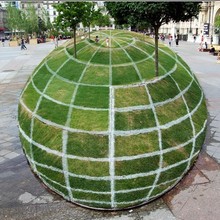 Оптические иллюзии в ландшафтном дизайне от Франсуа Абелане